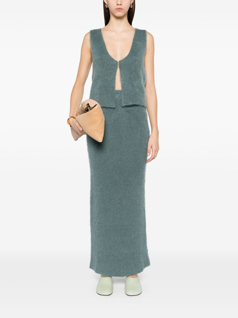 AISLING CAMPS brushed maxi skirt outlook