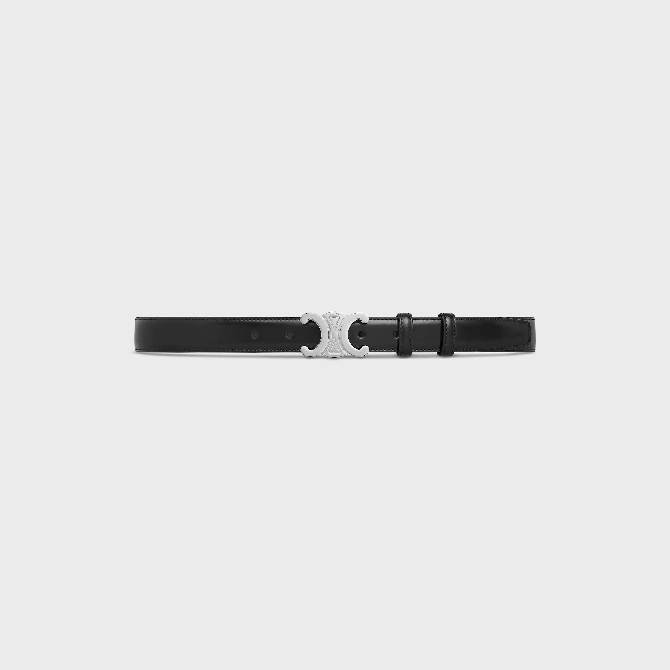 Medium Triomphe Belt in Taurillon Leather - 2