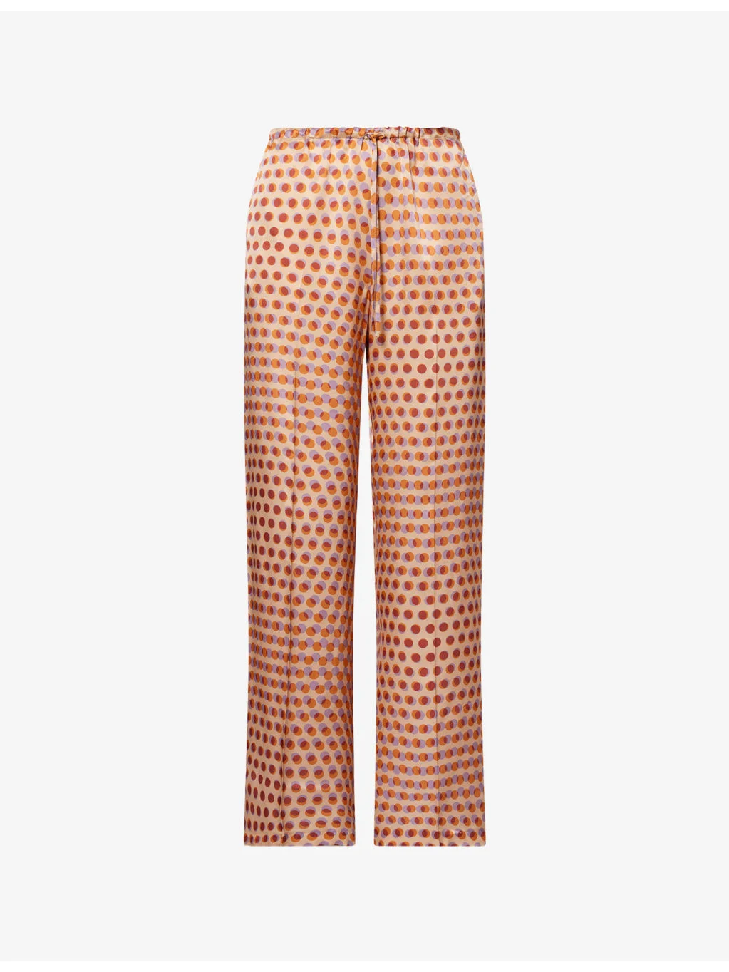Puvis Straight-Leg Silk Trousers - 1