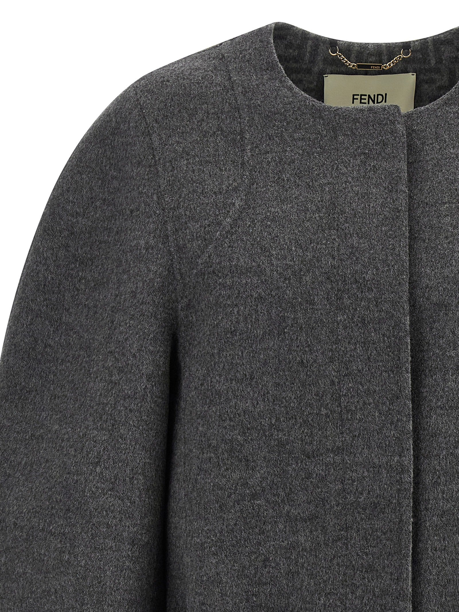 Blouson Cocoon Puffer Jackets Gray - 3