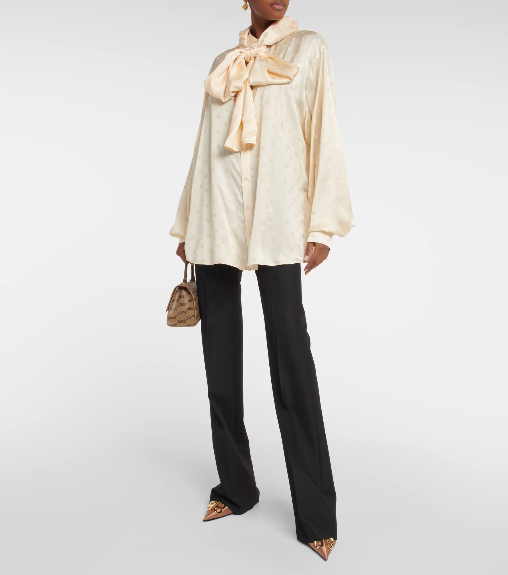 BB satin mules - 2