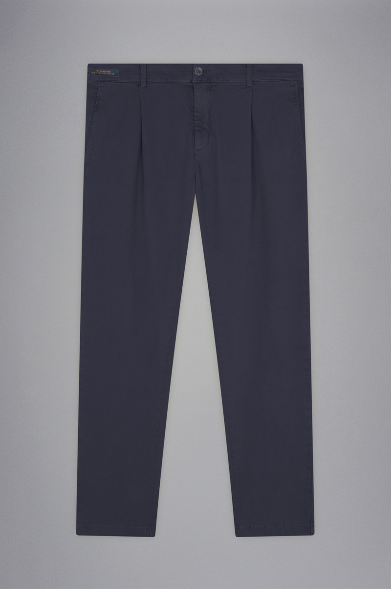 SOFT TOUCH TWILL DRAWSTRING TROUSERS 1