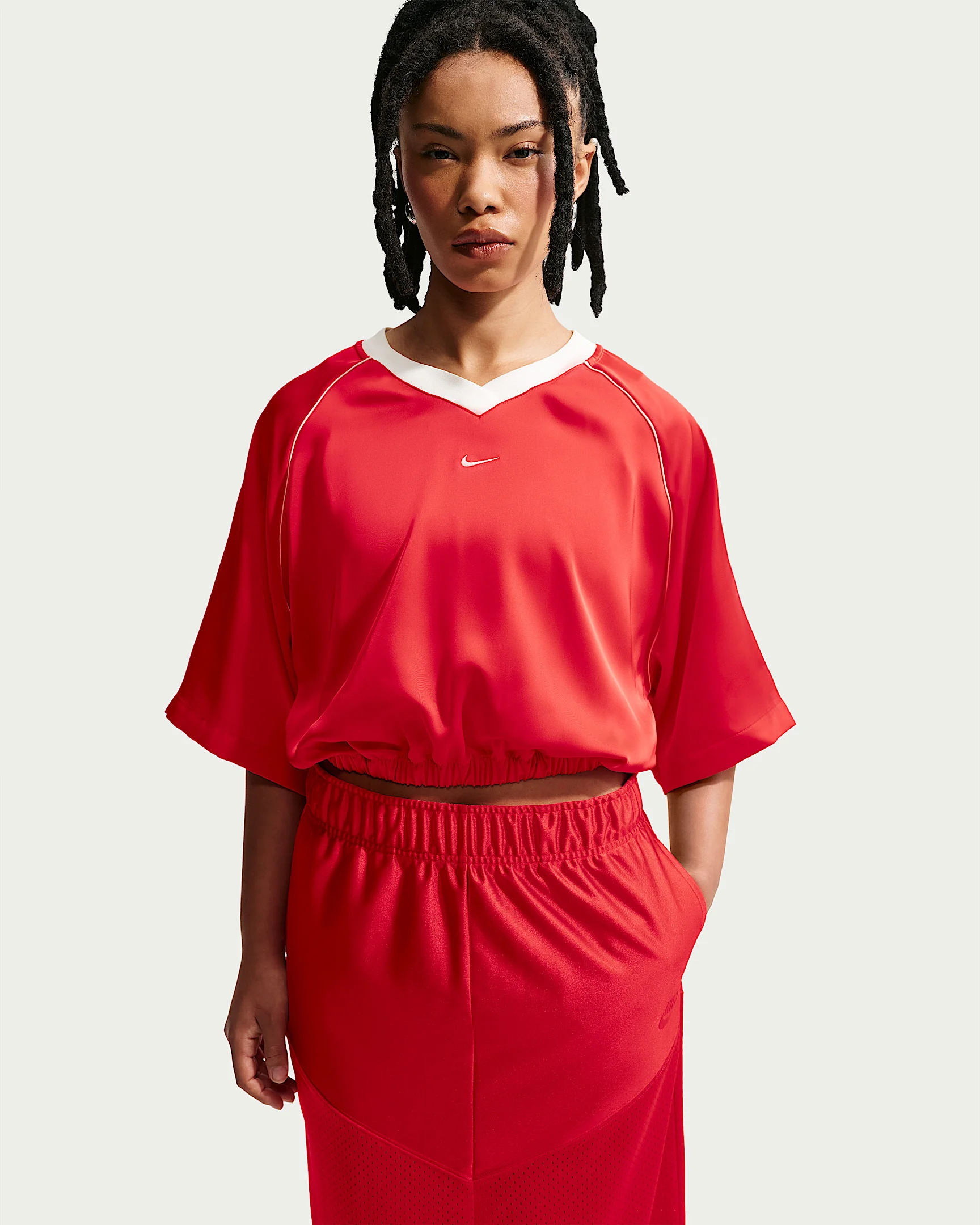 Nike Sportswear Women's Oversized Satin Top - 1