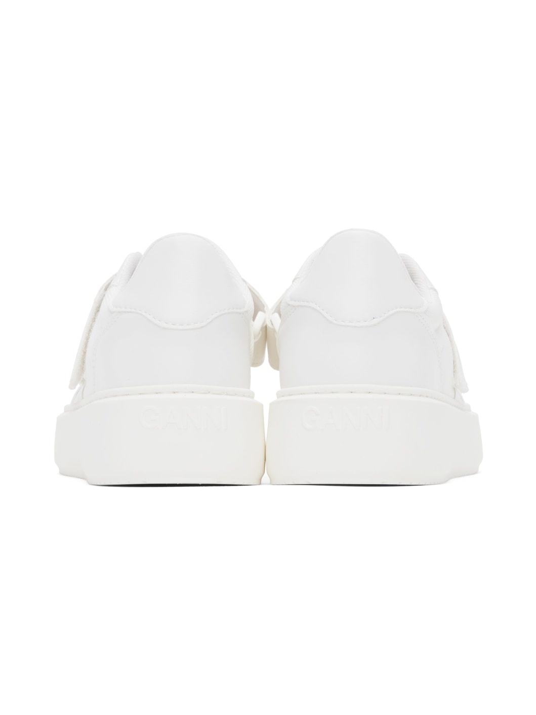 White Sporty Mix Sneakers - 2