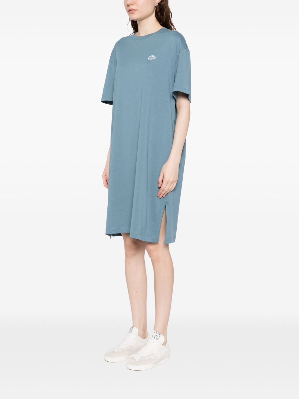 cotton-jersey T-shirt dress - 3