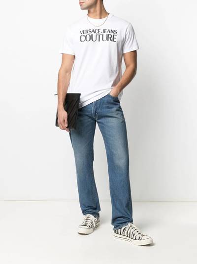 VERSACE JEANS COUTURE logo crew-neck T-shirt outlook