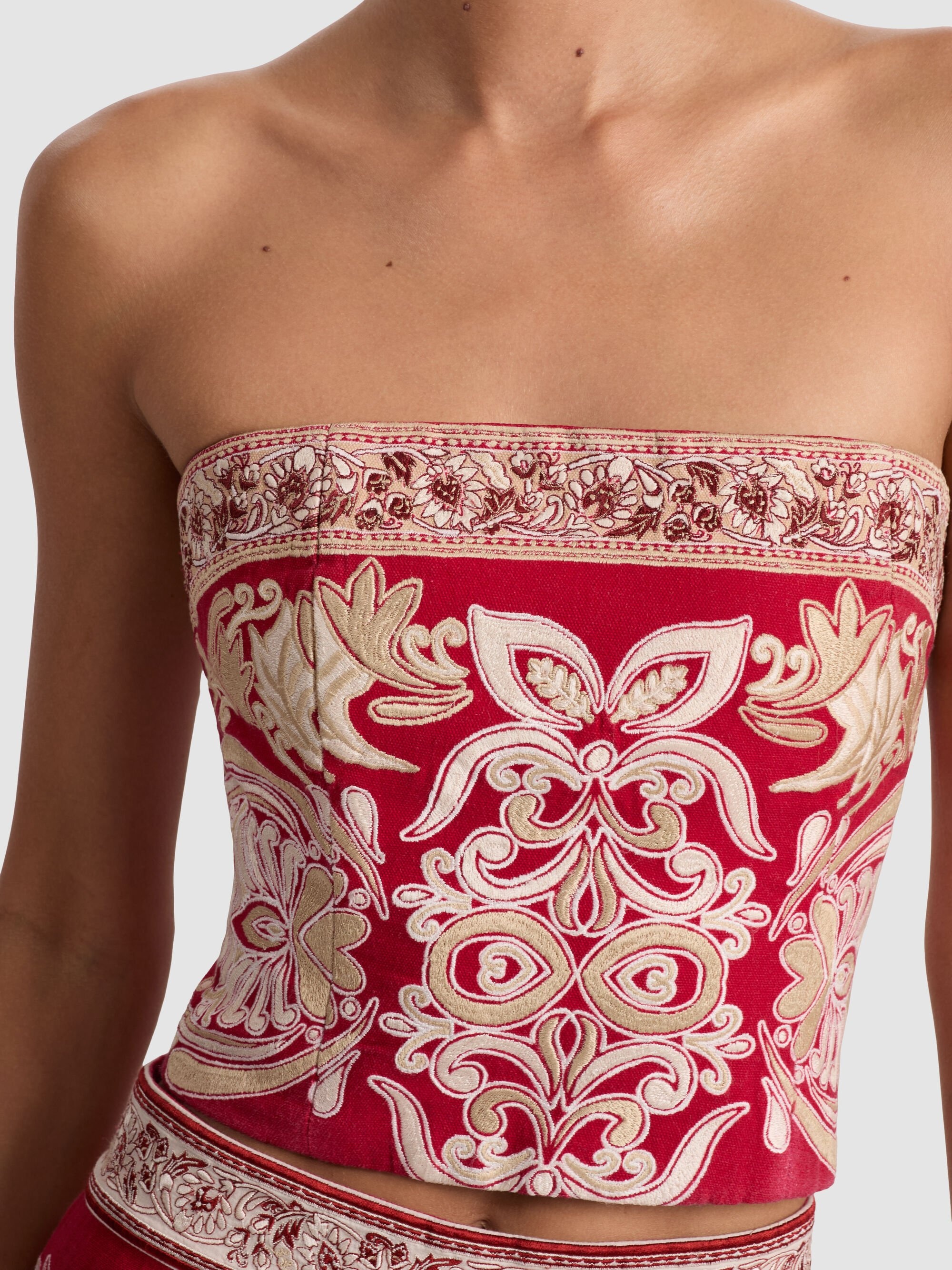 CECE EMBROIDERED TOP - 4