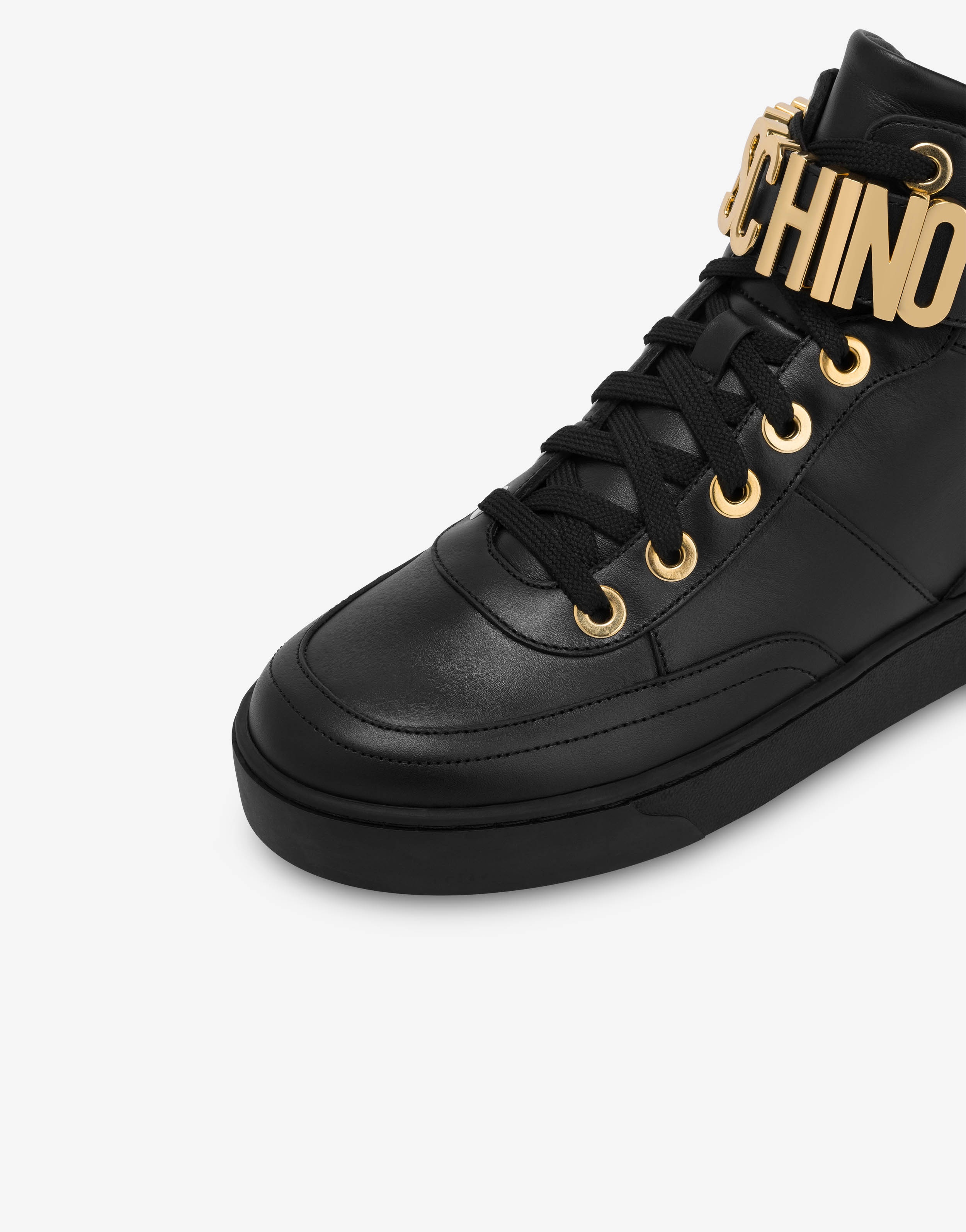 NAPPA LEATHER BASKET SNEAKERS - 4