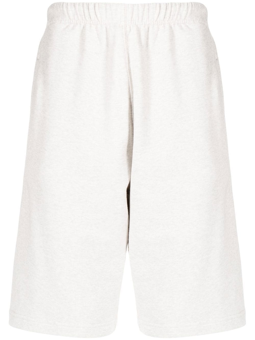 embroidered-logo track shorts - 1