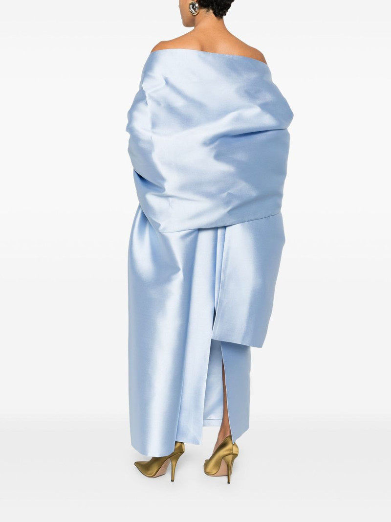 SOLACE LONDON Renee strapless midi dress outlook