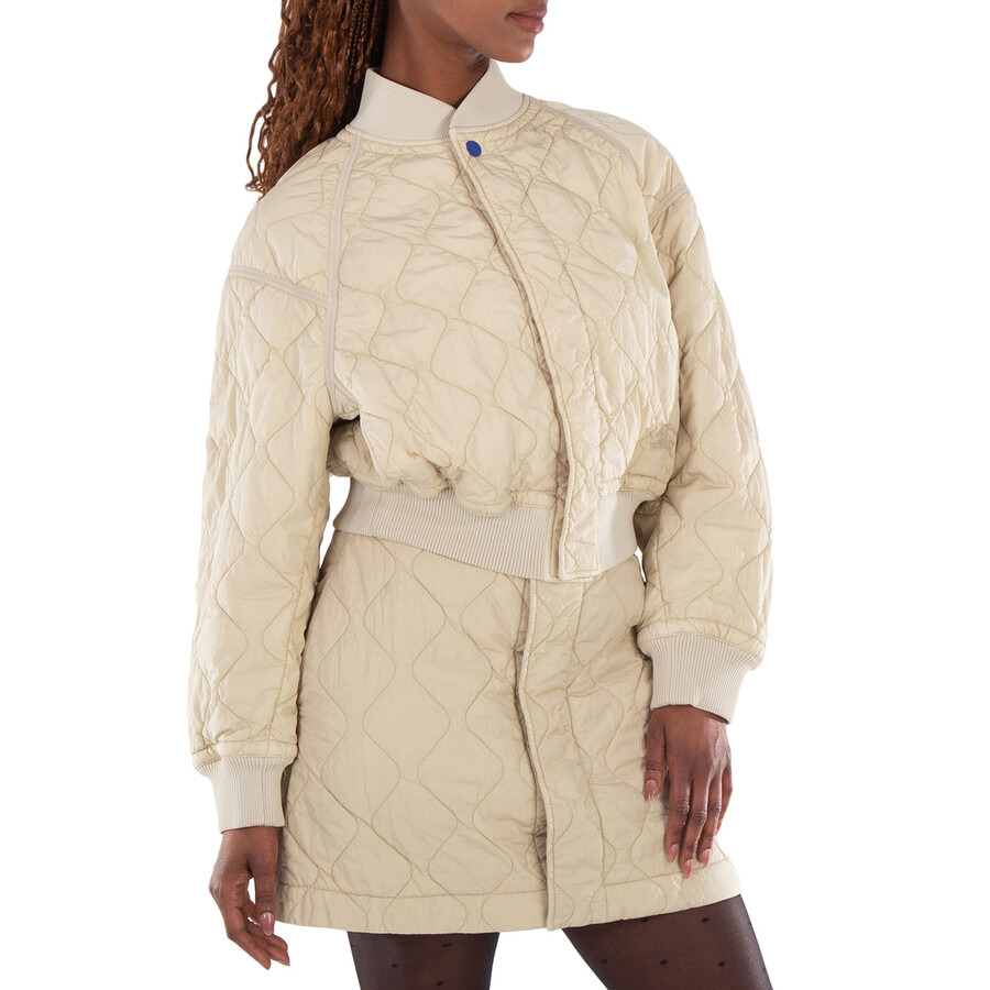 Burberry Ladies Quilted Bomber Jacket - 2