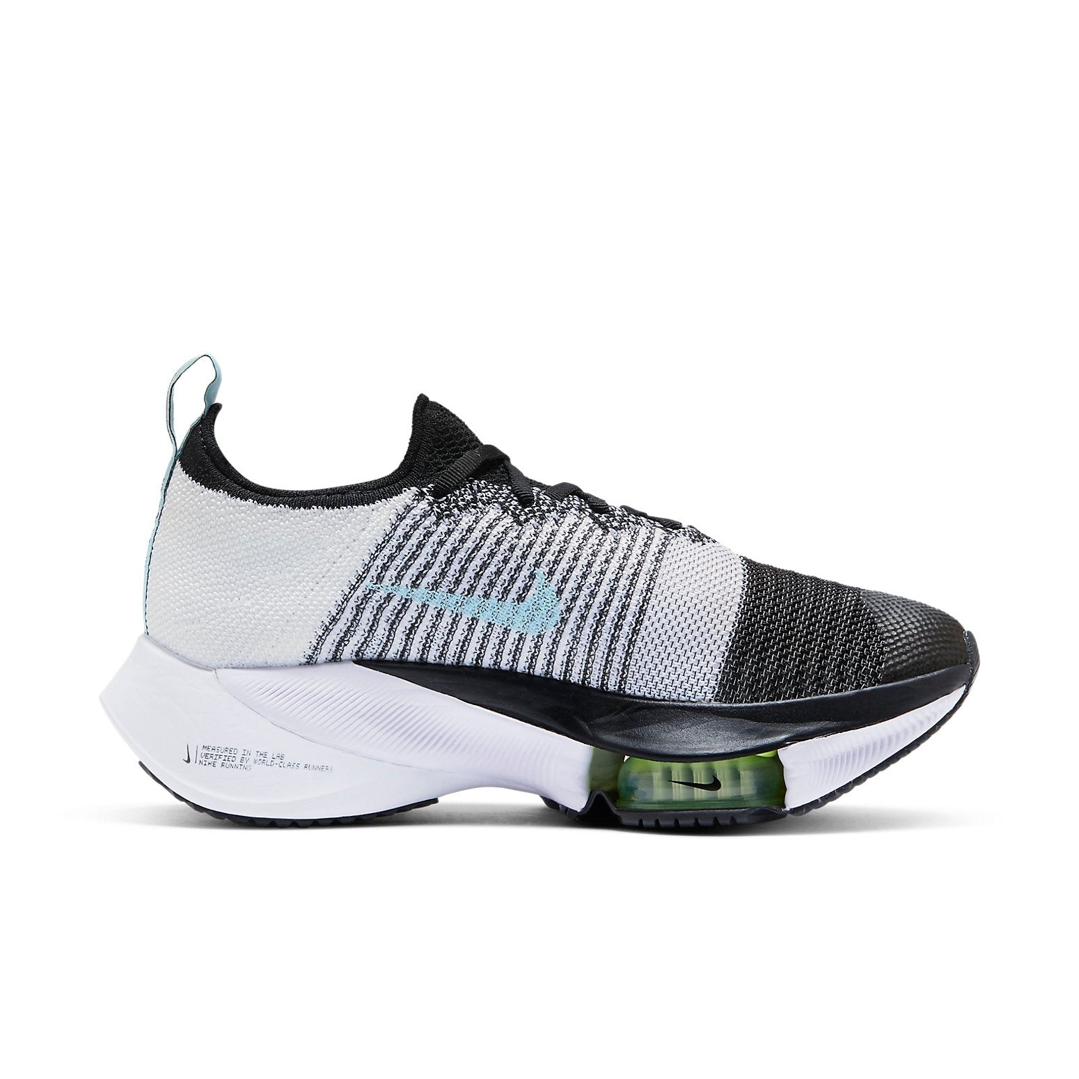 (WMNS) Nike Air Zoom Tempo NEXT% Flyknit 'Black Glacier Blue' CI9924-001 - 2