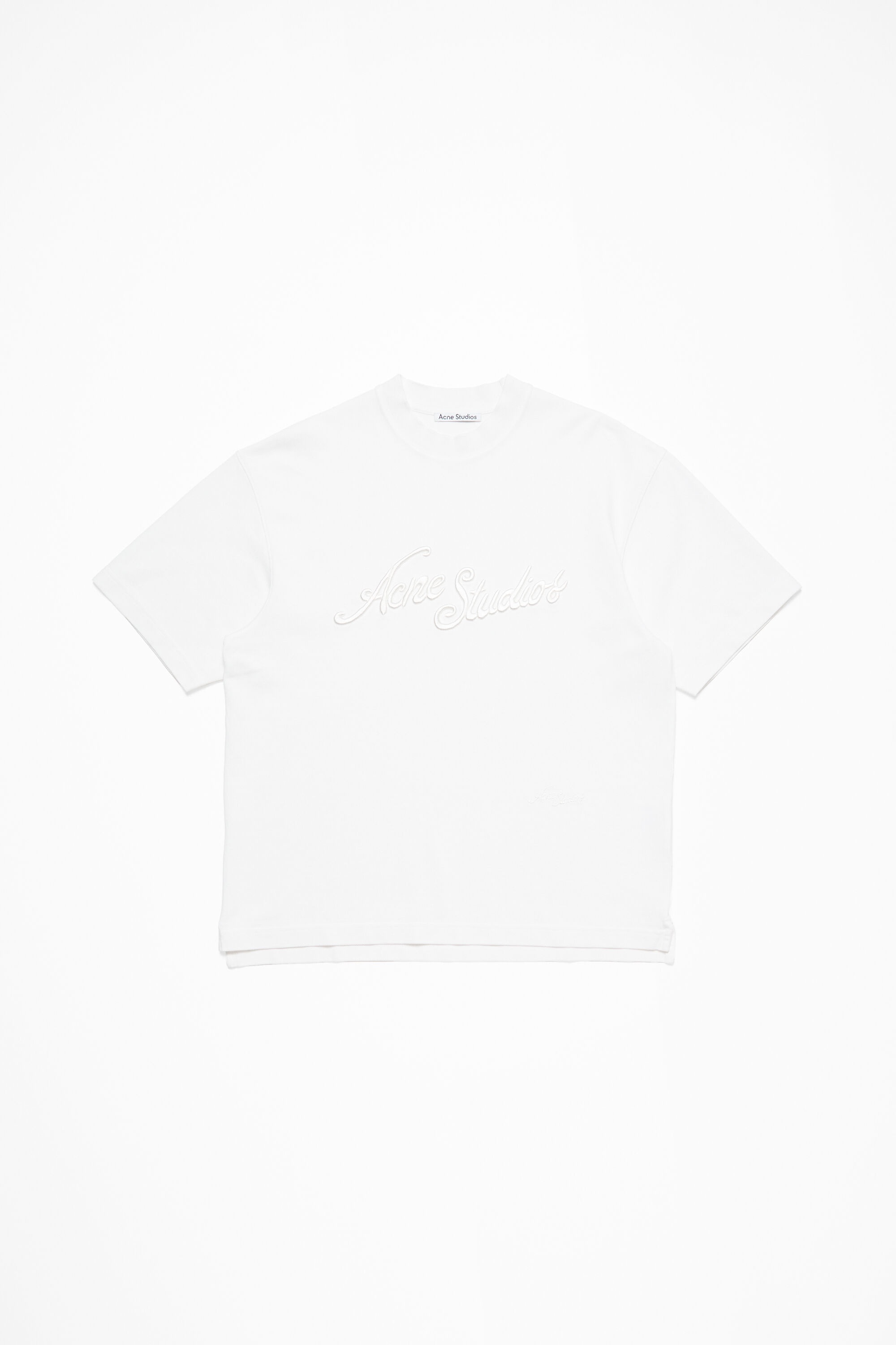 Logo t-shirt - Relaxed fit - Optic White - 5