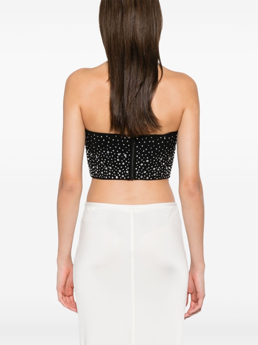 crystal-embellished top - 4