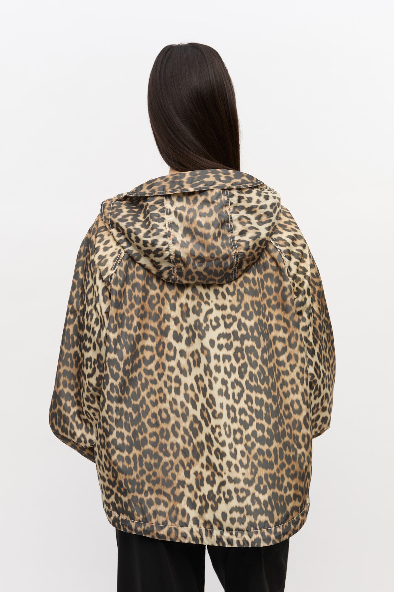 LEOPARD PRINT NYLON JACKET - 4