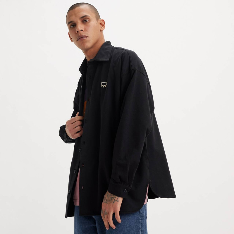 Levi's LEVI'S® SKATEBOARDING™ BUTTON-UP FLEECE outlook