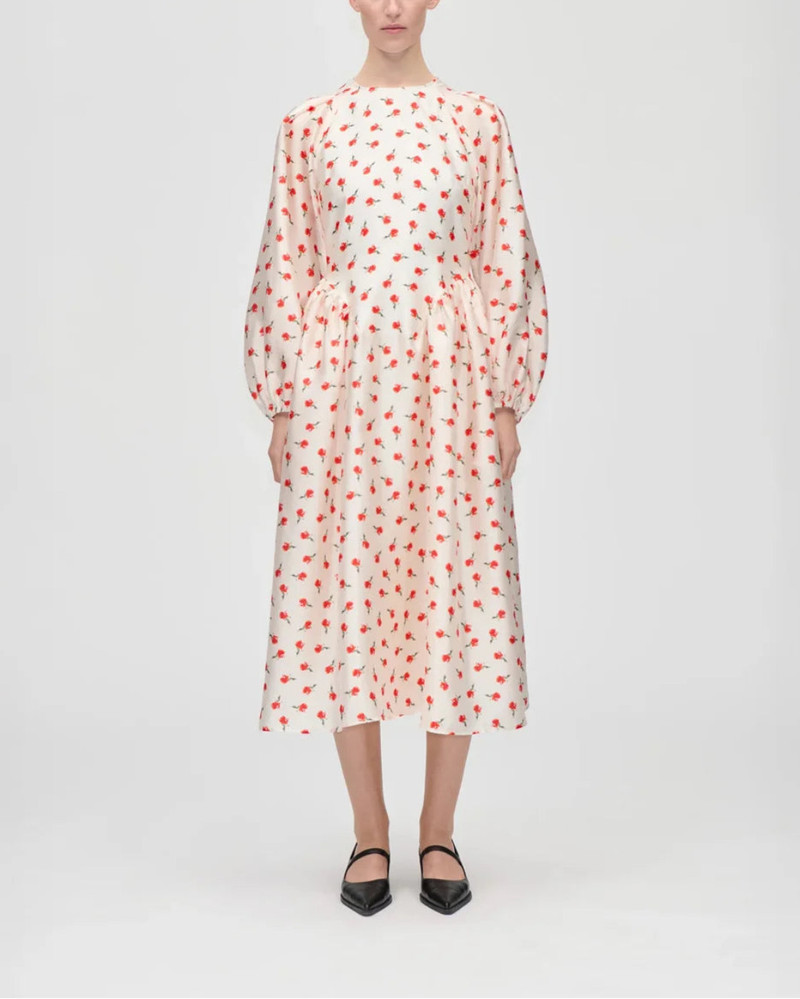 STINE GOYA LONG SLEEVE VOLUMINOUS DRESS DITZY PETUNIA outlook