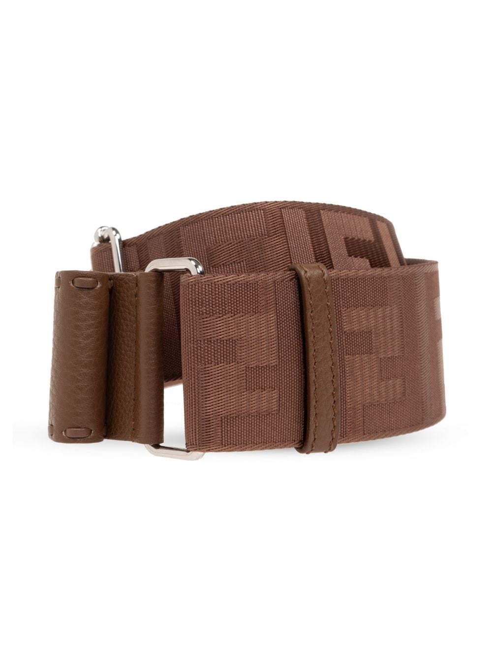 monogram-jacquard bag strap - 3