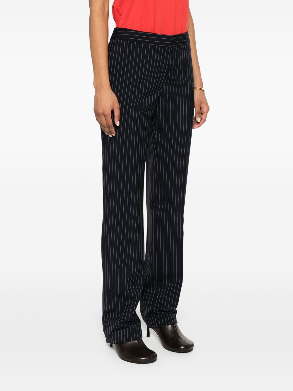 pinstriped trousers - 3