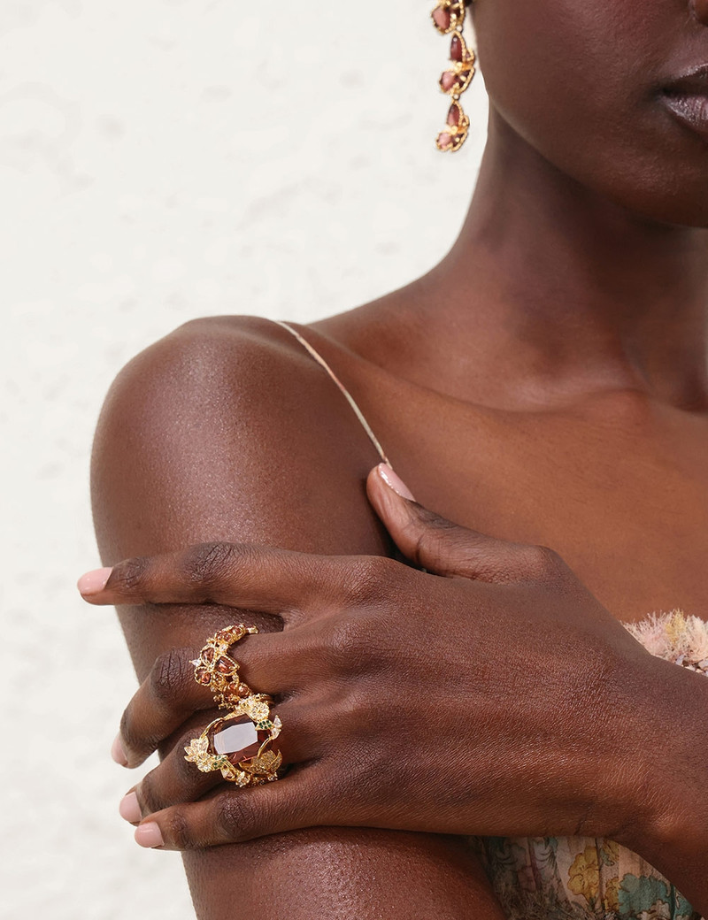 BLOOM COCKTAIL RING 5
