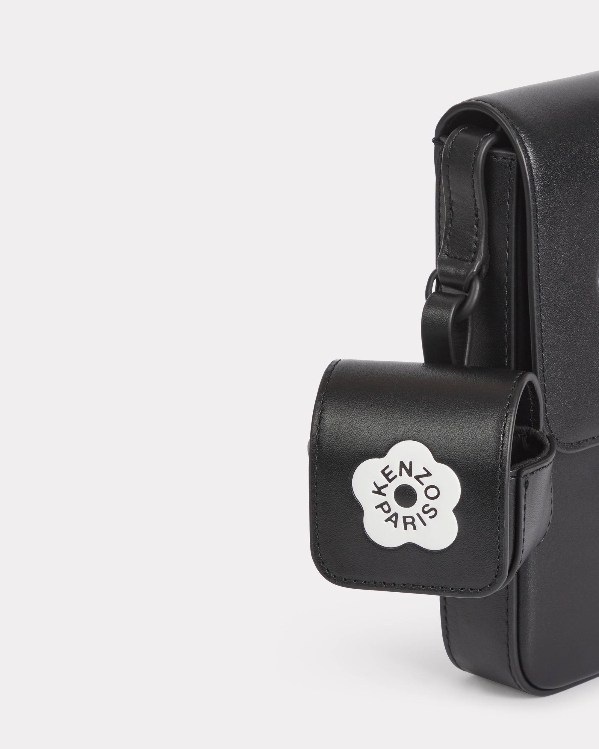 'KENZO Stamp' leather phone holder on strap - 3