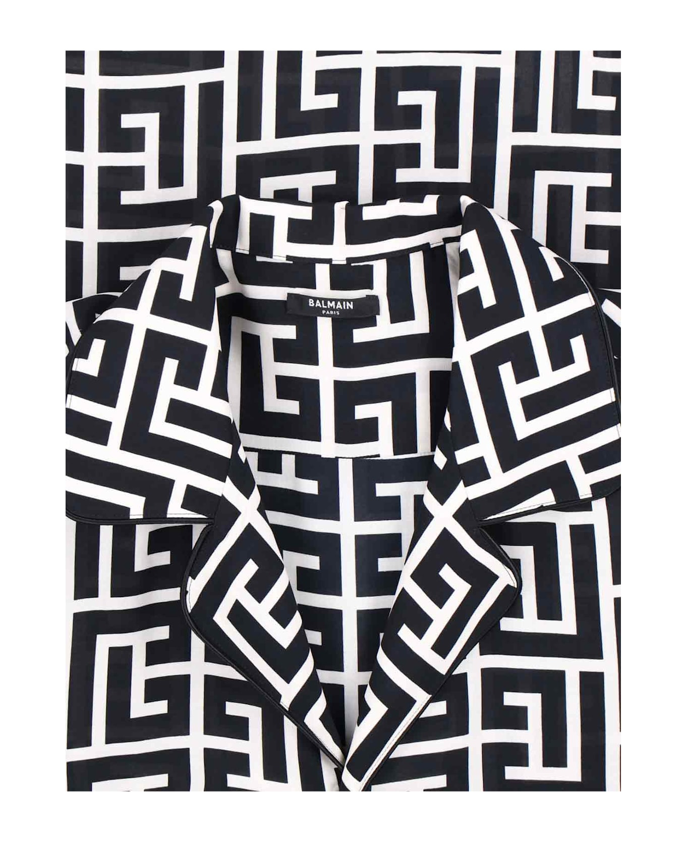 'monogram' Viscose Shirt - 3