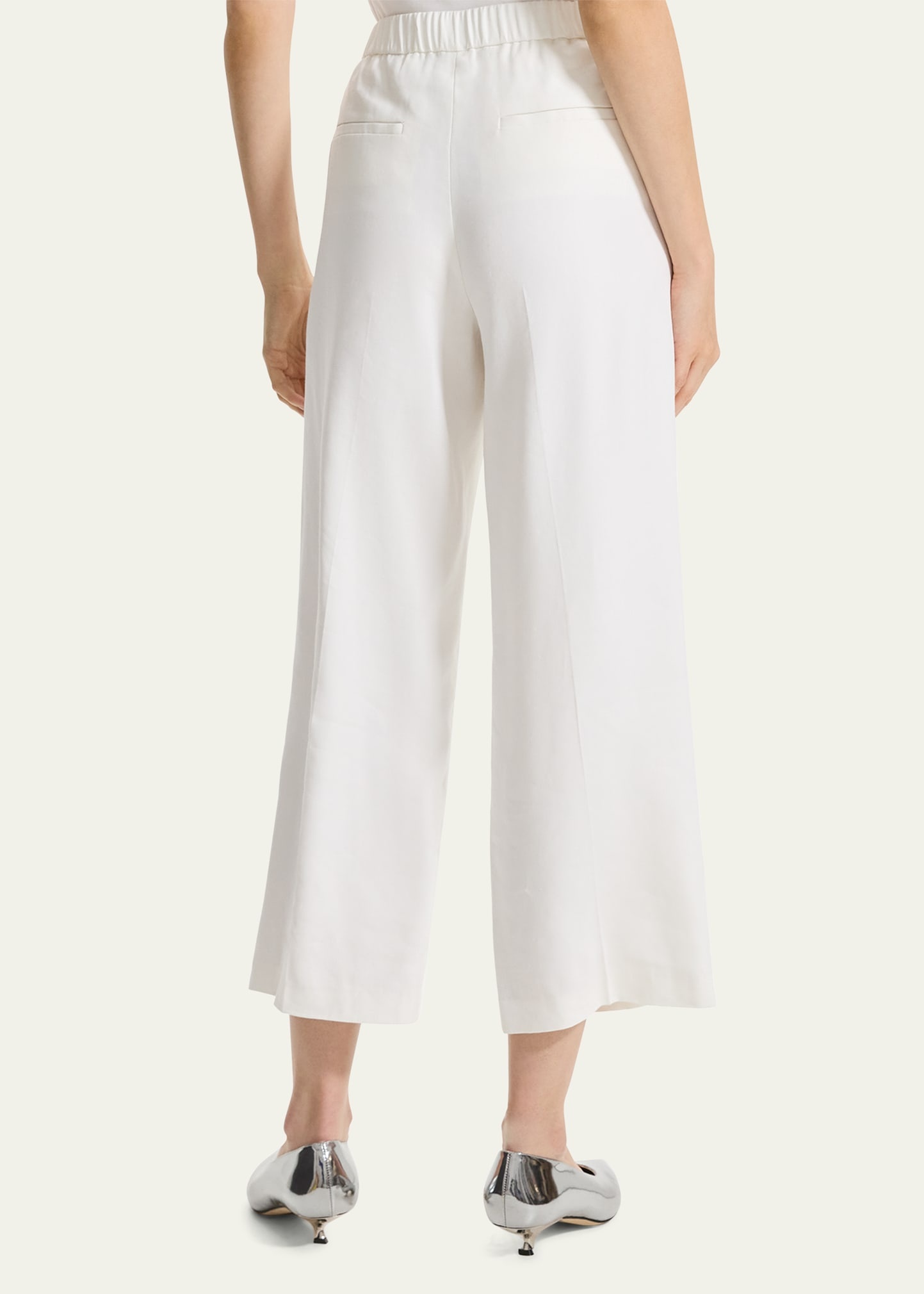 Relaxed Straight-Leg Pull-On Pants - 3