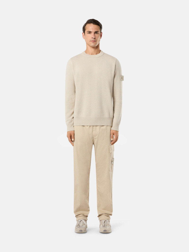 Stone Island 336F6 STRETCH COTTON WOOL SATIN_STONE ISLAND GHOST outlook