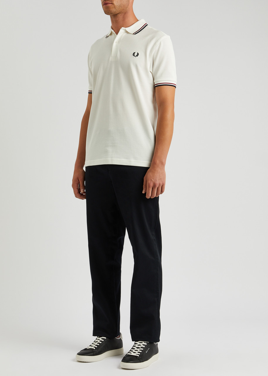 Twin Tipped piqué cotton polo shirt - 4