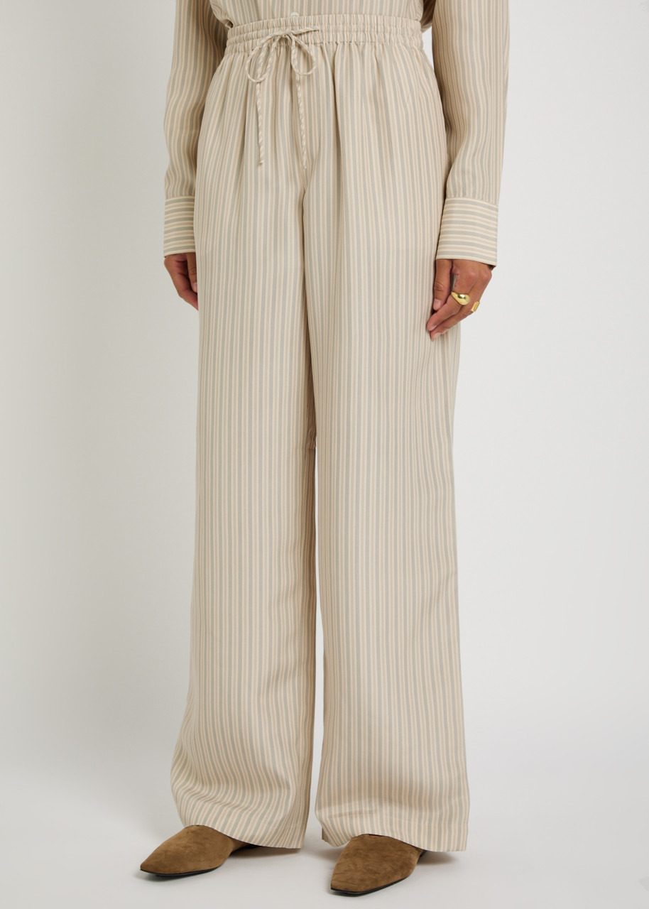 Rohe Wide-leg Silk-chiffon Trousers - 2