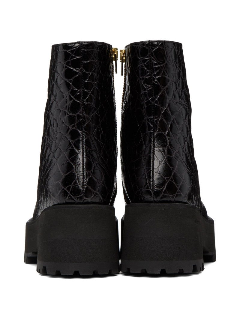 Black Zip Boots 2