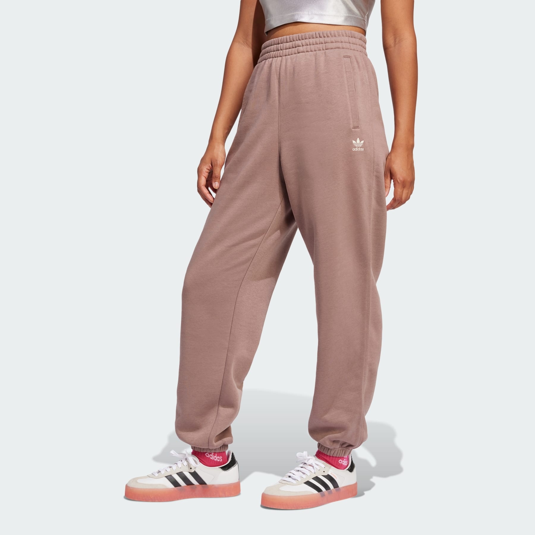 Essentials Fleece Loose Joggers - 2