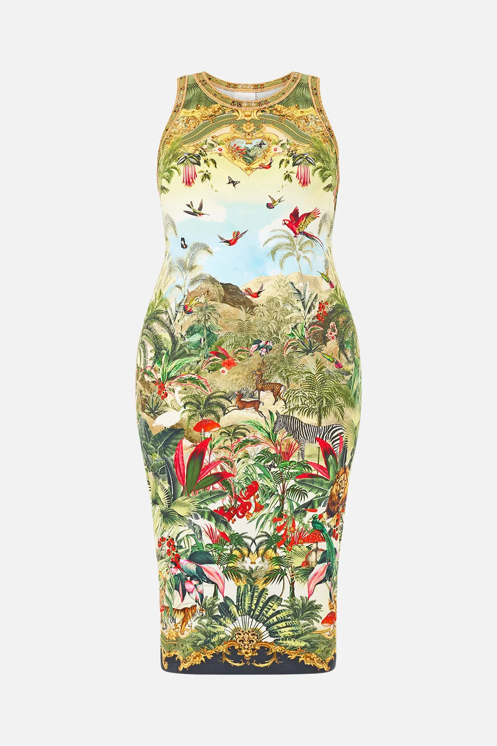 JERSEY TANK DRESS WANDERLUST EMPIRE - 1