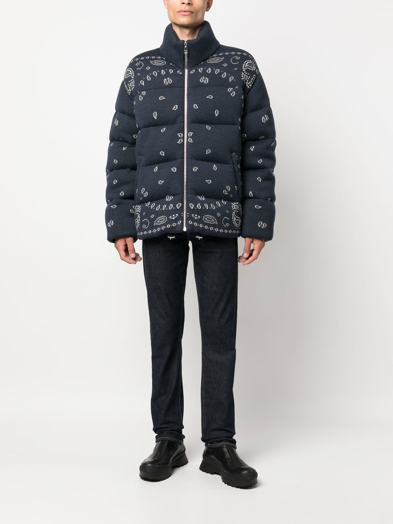 Alanui printed padded jacket outlook