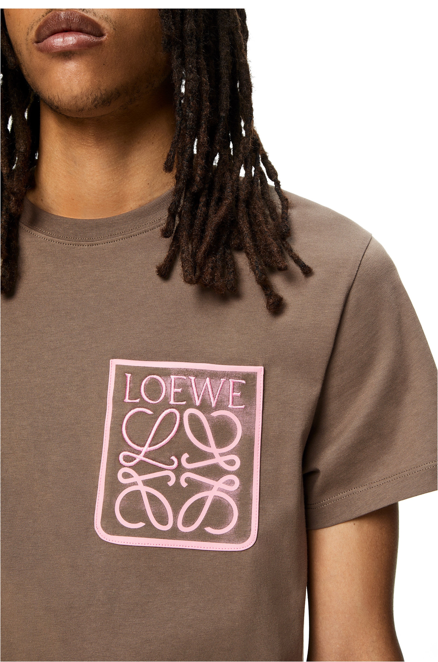 Anagram fake pocket T-shirt in cotton - 5