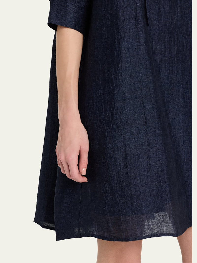 Gigi Italian Linen Mini Dress 5