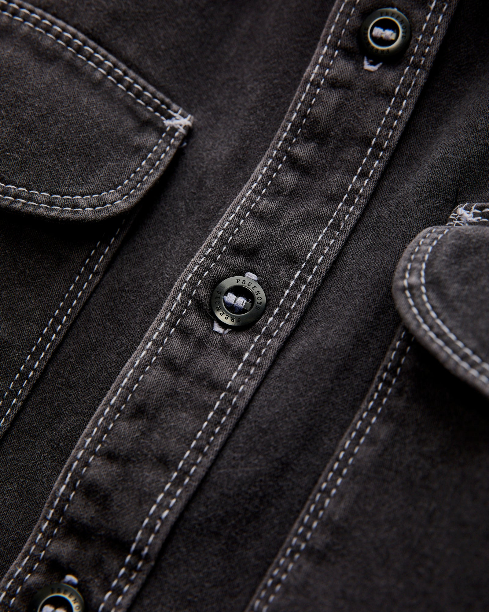 Utility Shirt in Charcoal - 4