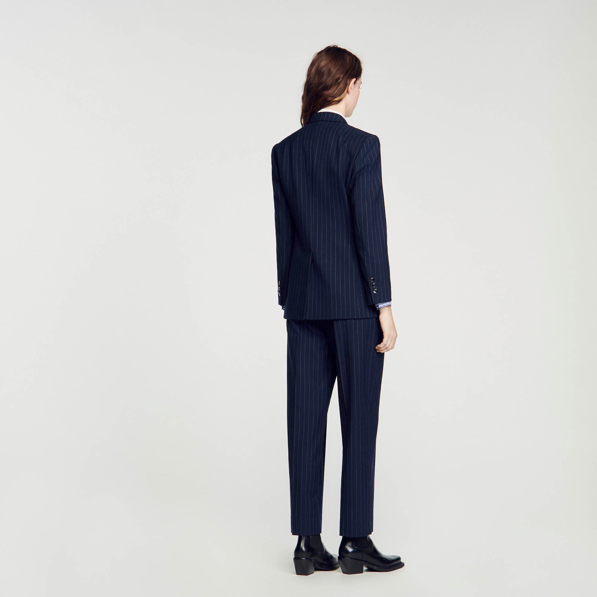 STRIPY SUIT JACKET - 6