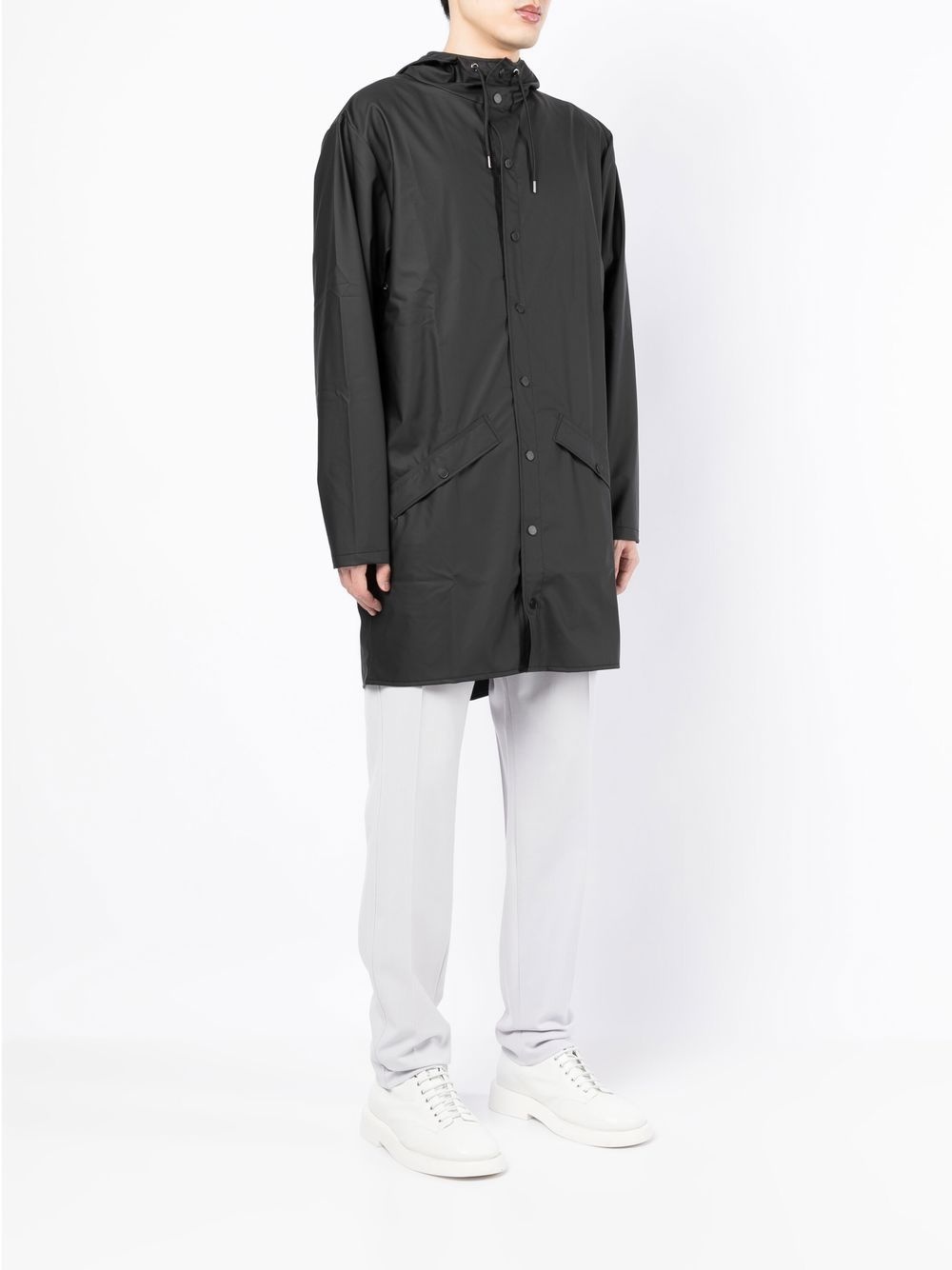 zip-up hooded jacket - 3