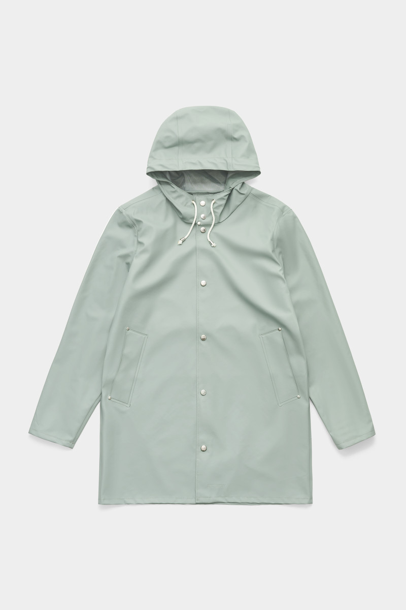 Stockholm Lightweight Raincoat Sage 4