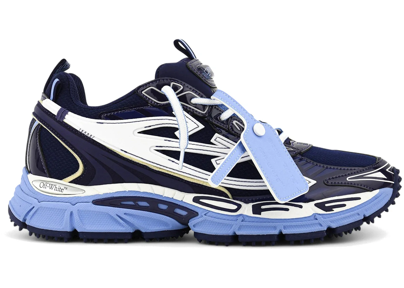 OFF-WHITE Be Right Back Navy Blue - 1