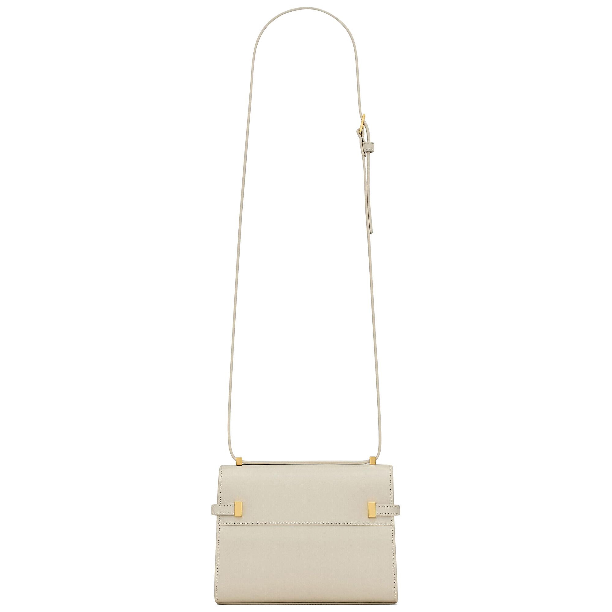 Saint Laurent Manhattan Mini Crossbody Bag 'Blanc Vintage' - 2