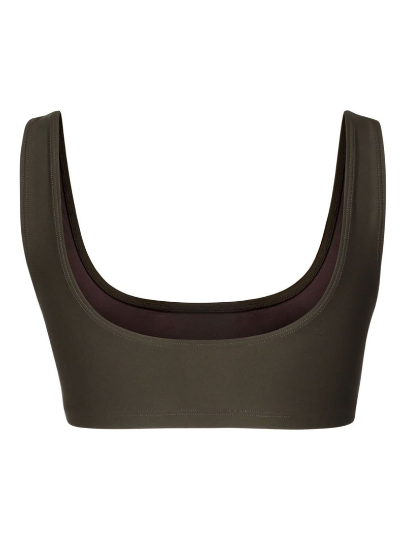 THE ANDAMANE square-neck top outlook