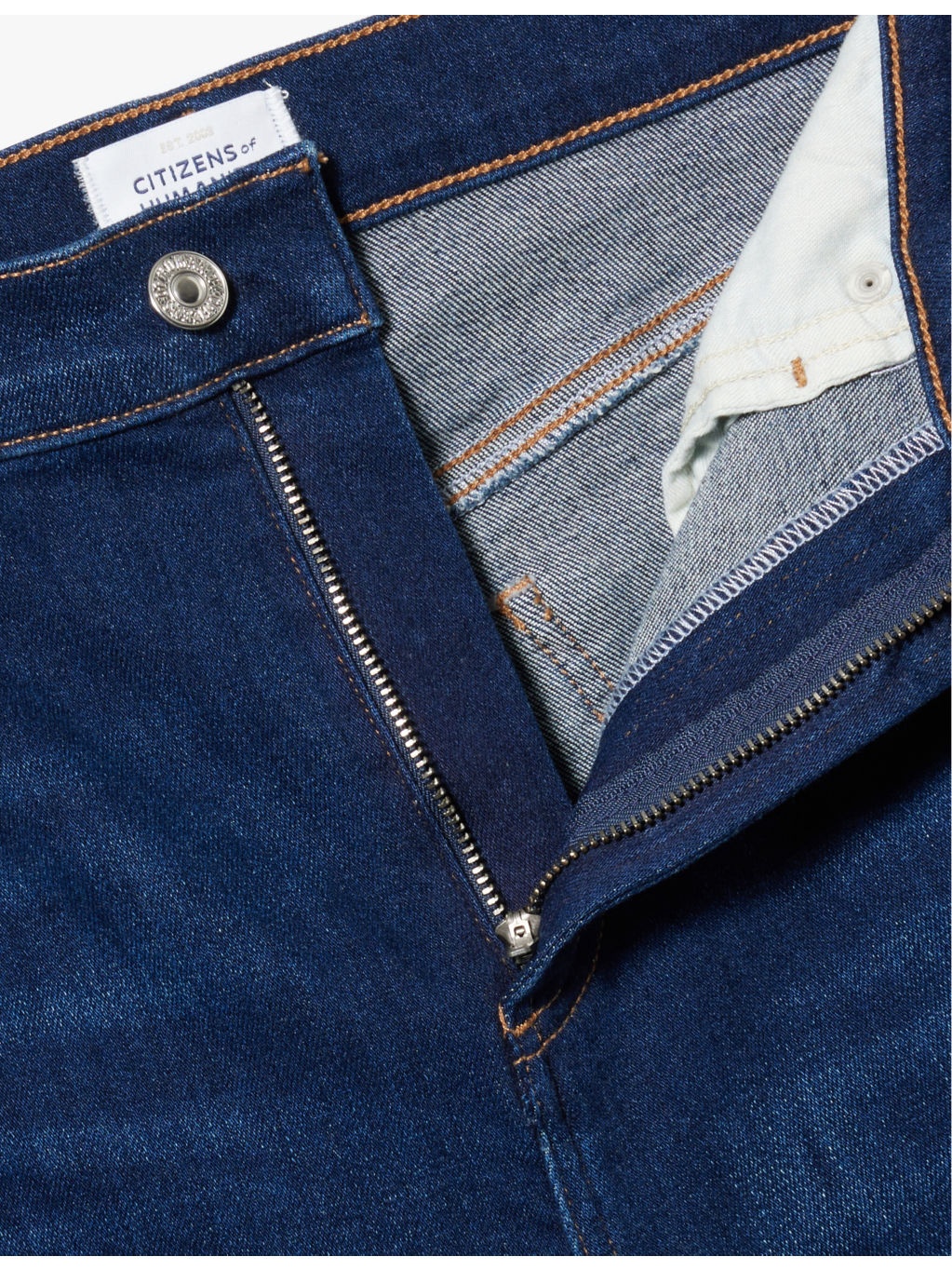 Lyra wide-crop-leg high-rise stretch-regenerative-denim blend jeans - 7