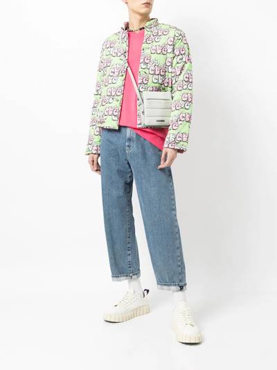 Comme des Garçons SHIRT logo-print padded jacket outlook