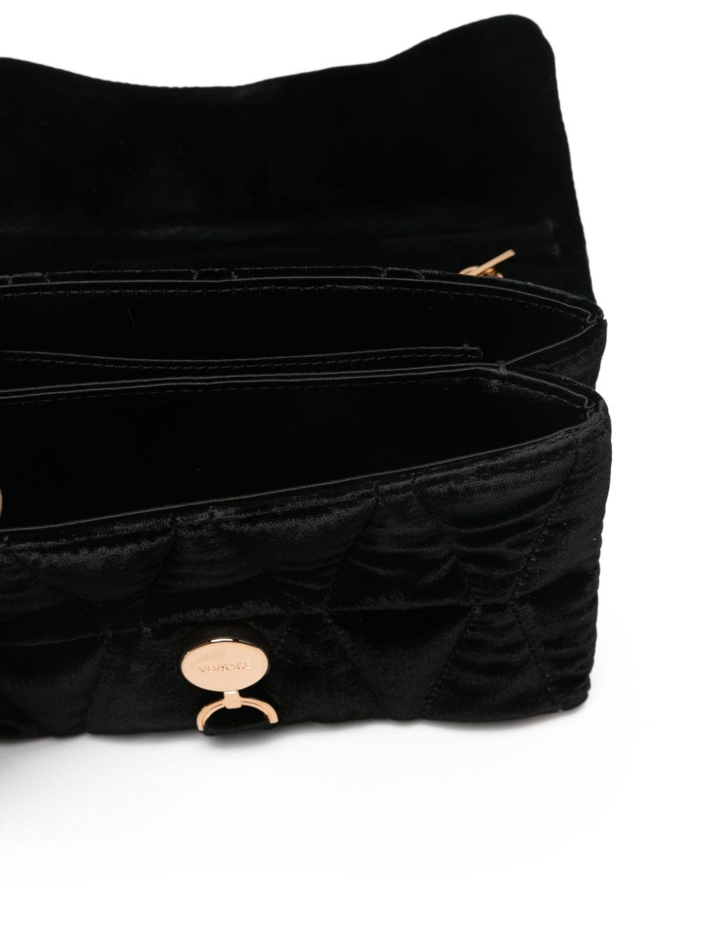 Kleio quilted velvet mini bag - 5