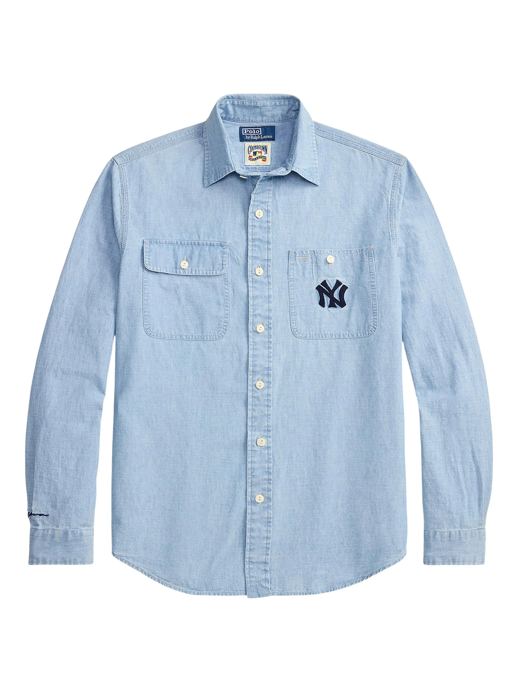 Men's x Yankees Chambray Shirt - Indigo - 1
