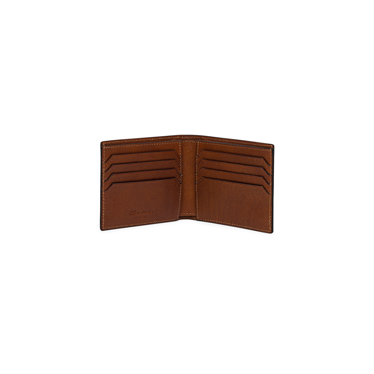 Brown saffiano leather wallet - 3