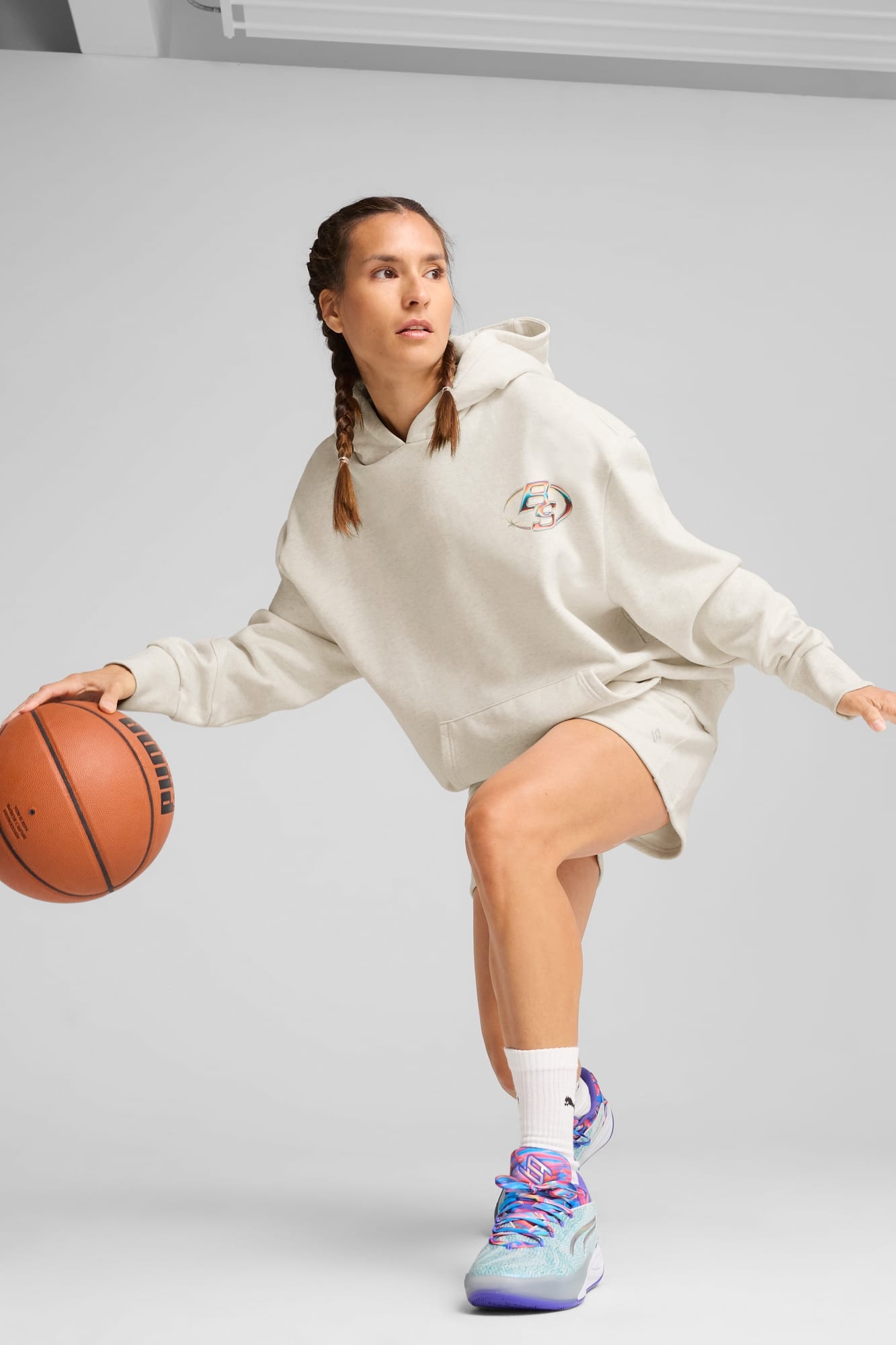 Stewie Prism Women's Basketball Hoodie - 5