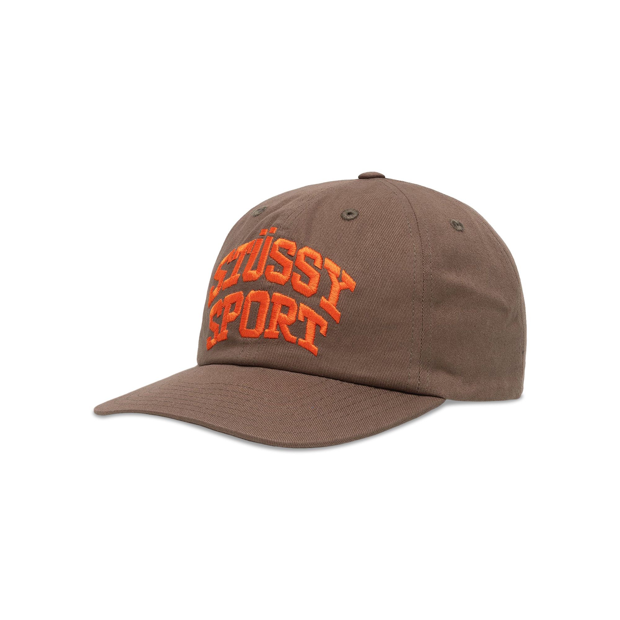 Stussy Mid-Depth Sport Snapback 'Brown' - 3